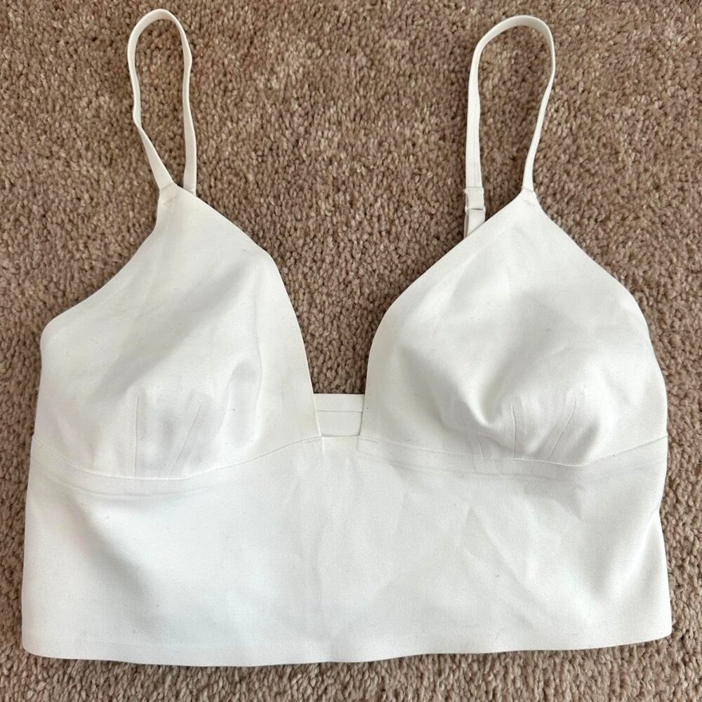 Free People White Bralette